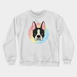 Zen Boston Terrier Crewneck Sweatshirt